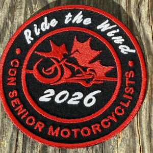 RTW 3½” Small Embroidered Patch